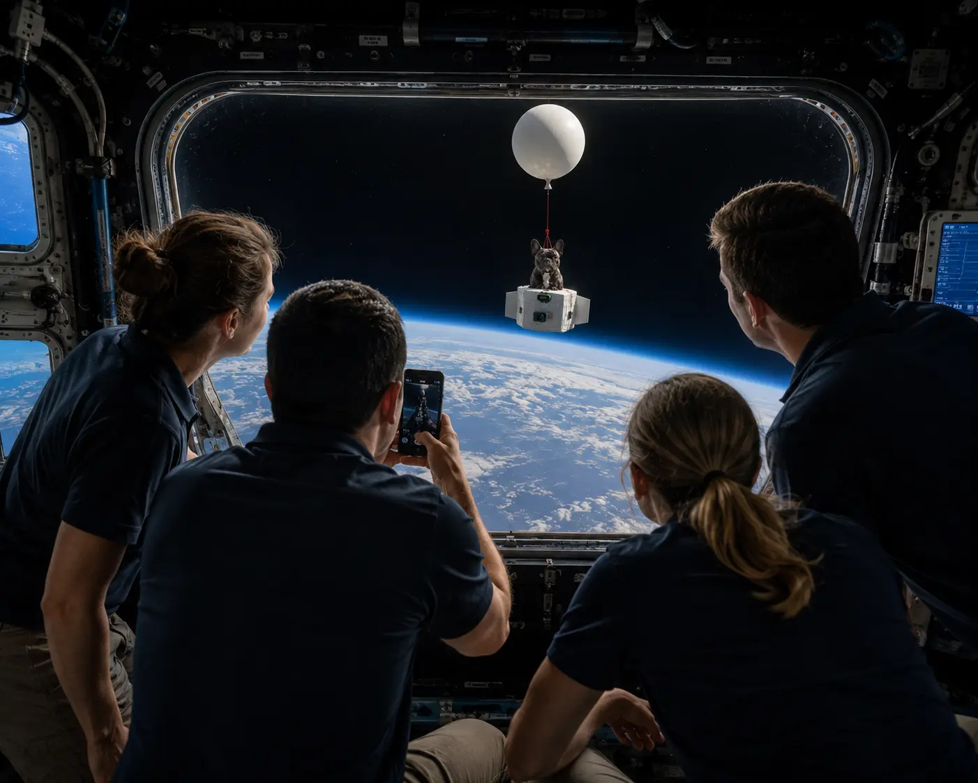 Watched from above